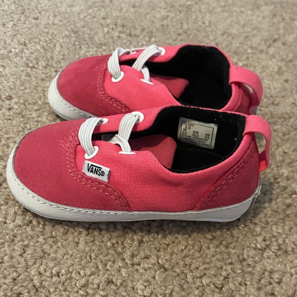 Vans Kids Sneakers in Bright Pink - Picture 3 of 3